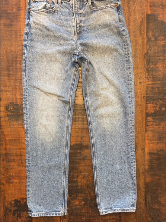 American Eagle Outfitters Denim - American Eagle High-waisted Stretch Denim Jeans - Light Blue 2R
